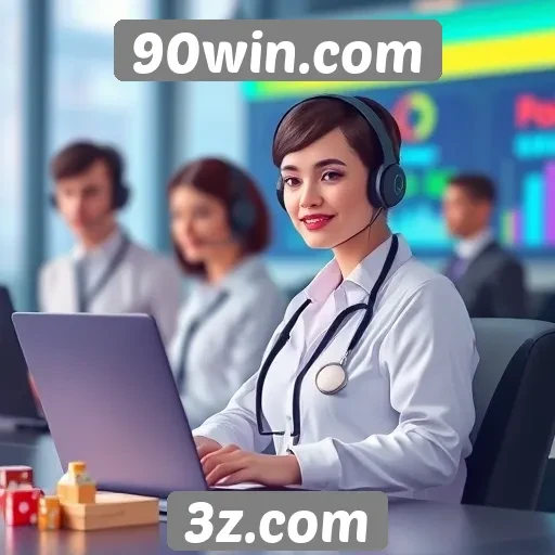 Atendimento ao cliente no 90win.com